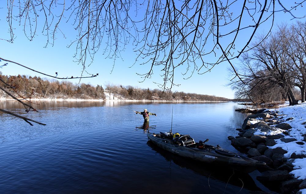 Paul Hansen lake fishing in Minnesota