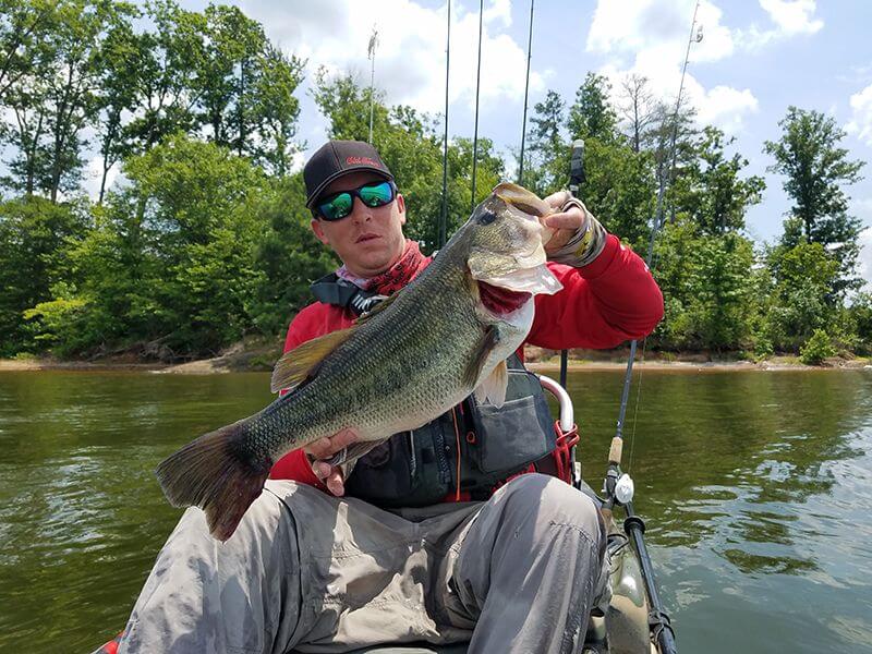 Old Town Predator Kayak Fishing Bass Tournament