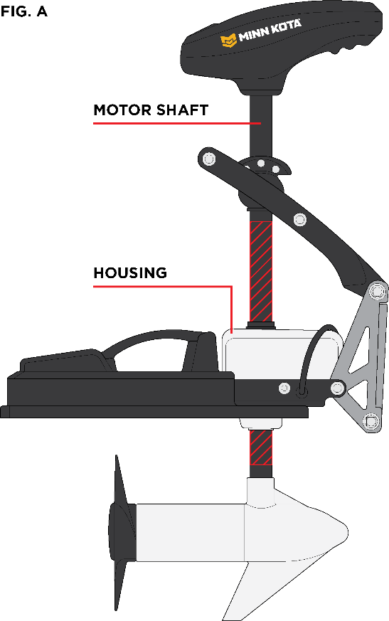 Old Town Sportsman AutoPilot motor head diagram