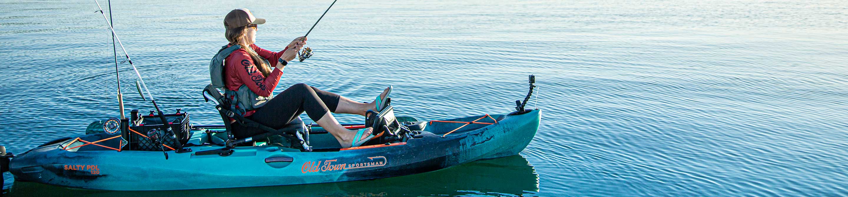 Pedal Drive Kayaks Old Town