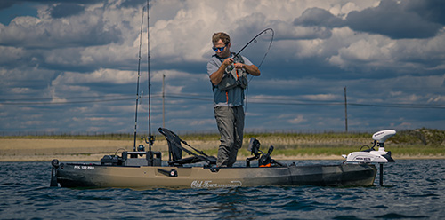Riptide Kayak Terrova Ready to Fish right of the box