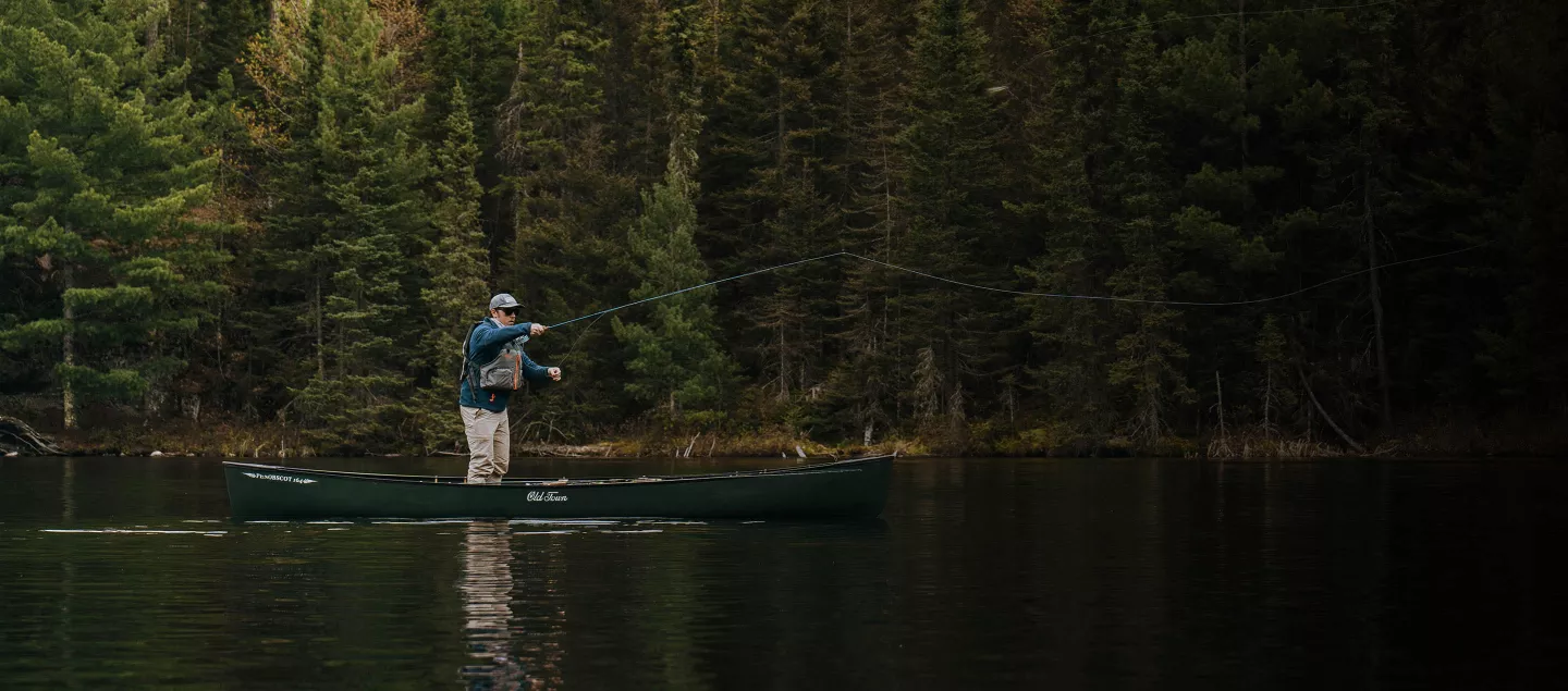 Old Town canoes for camping and adventure