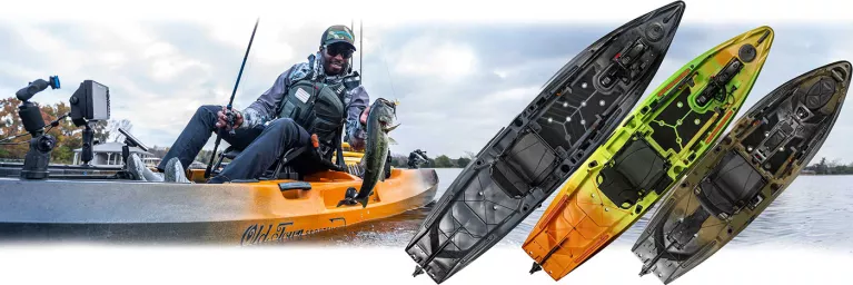 Old Town Sportsman Motorized Fishing Kayaks