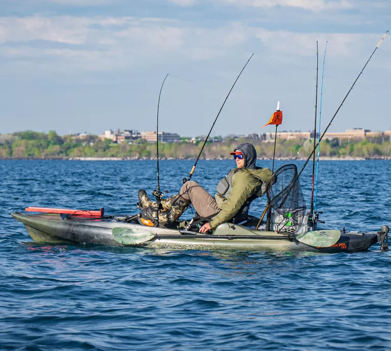 Old Town Sportsman Pedal Fishing Kayaks