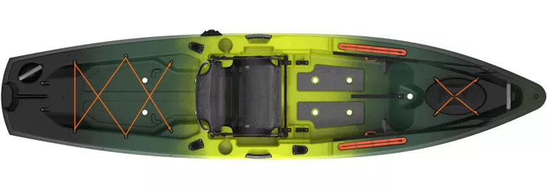 Old Town Lakewalker 120 Fishing Kayak