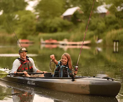 old_town_tandem_fishing_twin_heron_angler